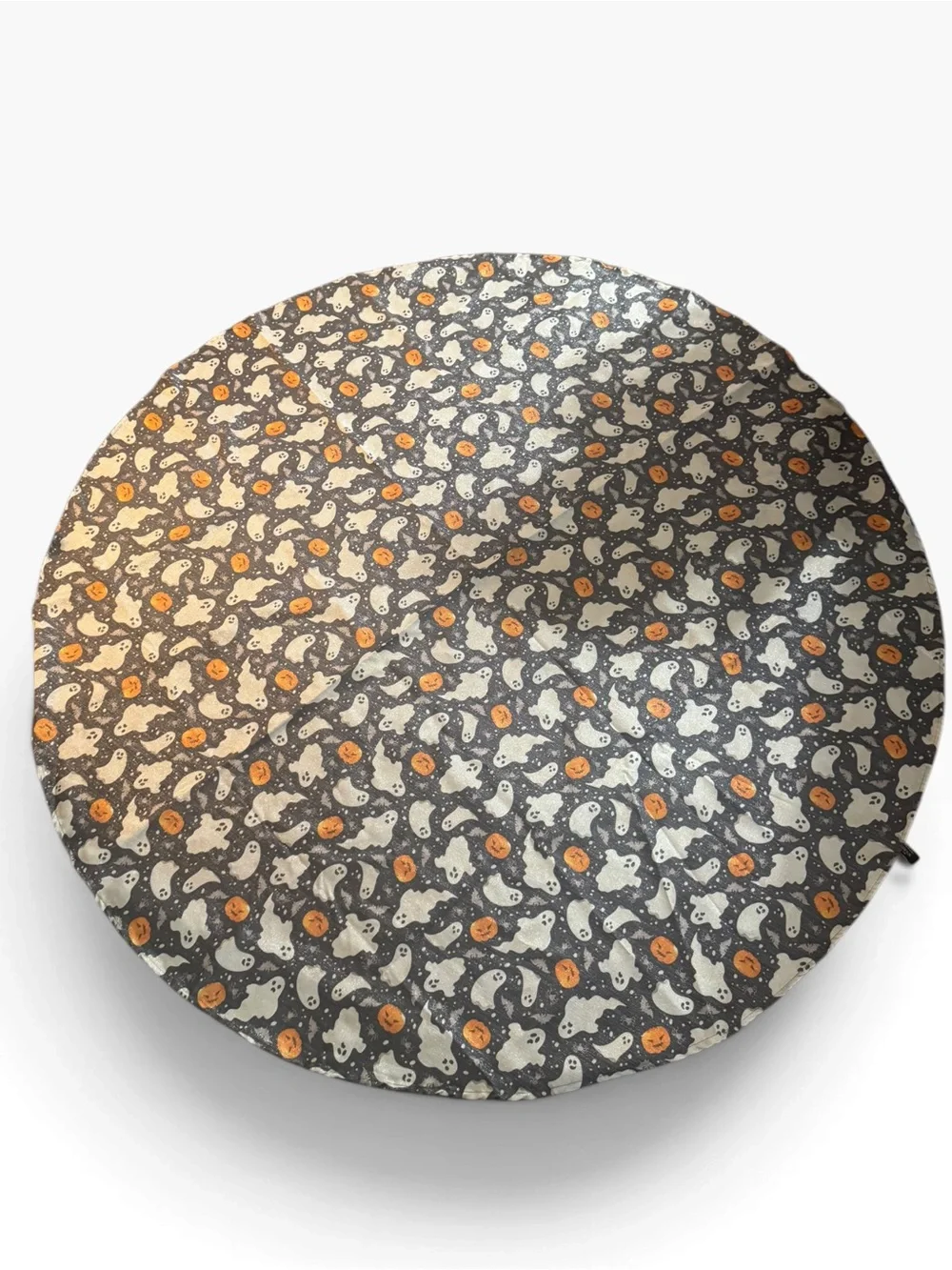 Cynthia Rowley Curious Halloween Metallic Round Tablecloth 70